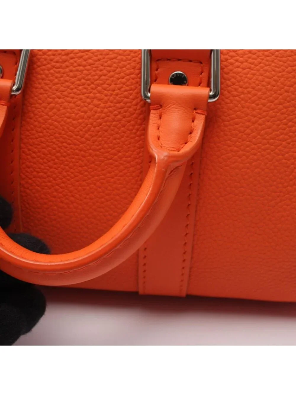Louis Vuitton Handbag Keepall XS LV Aerogram 2-Way Orange Leather